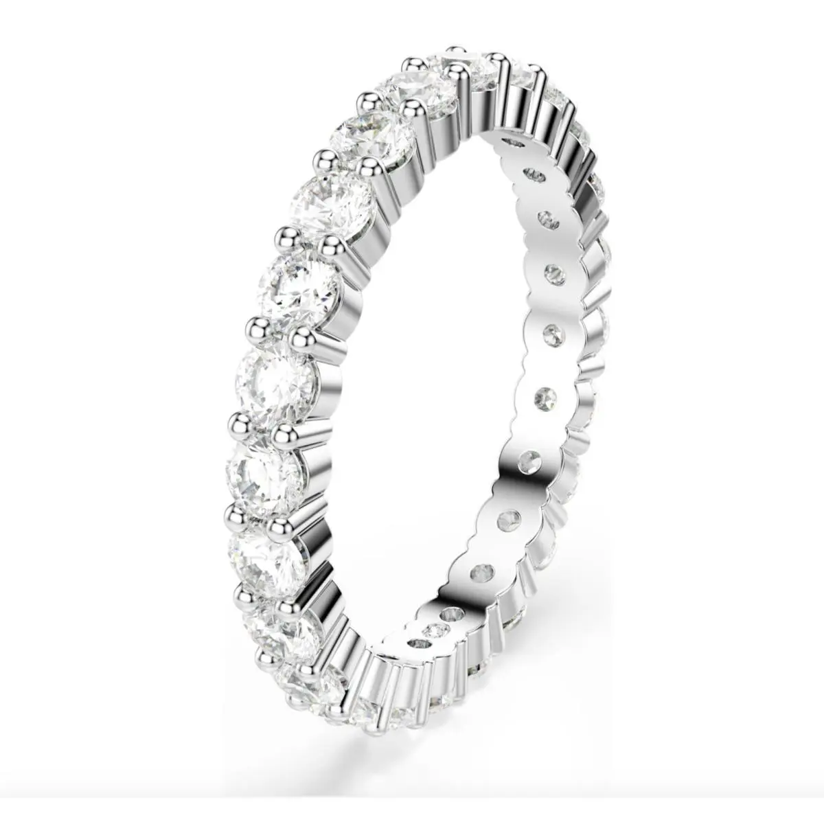 Matrix Vittore Ring - - Size 5.5 - Silver Tone by Swarovski