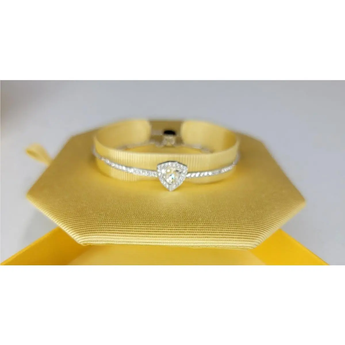 New- Swarovski Ortyx Bracelet Pear/round Cut Pavé Bracelet Rhodium