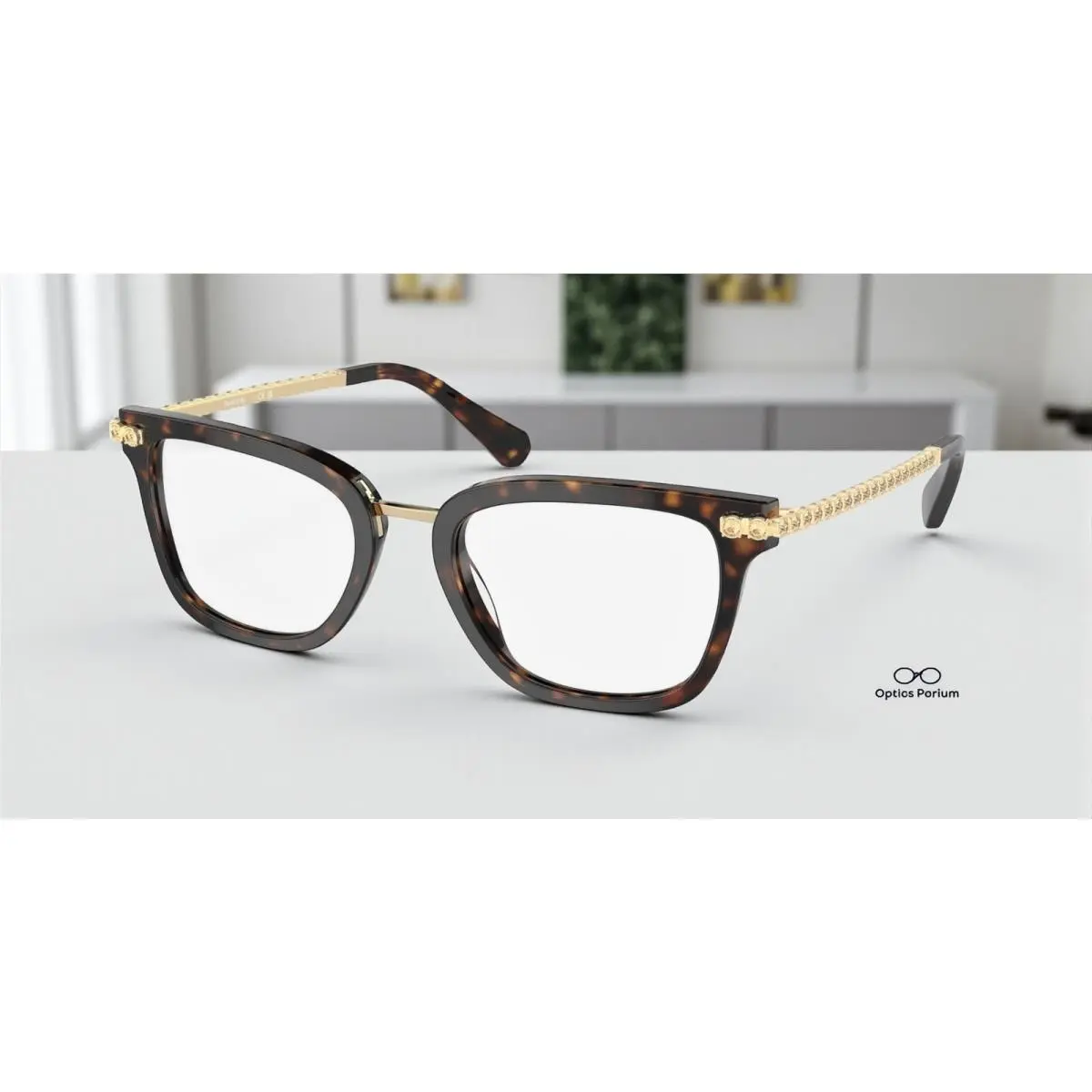 Swarovski SK2018 1002 Dark Havana Demo Lens 52 mm Women`s Eyeglasses