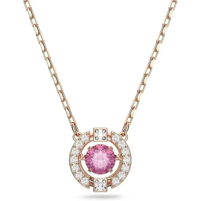 Sparkling Dance Purple Crystal Pendant Necklace 5279421 by Swarovski