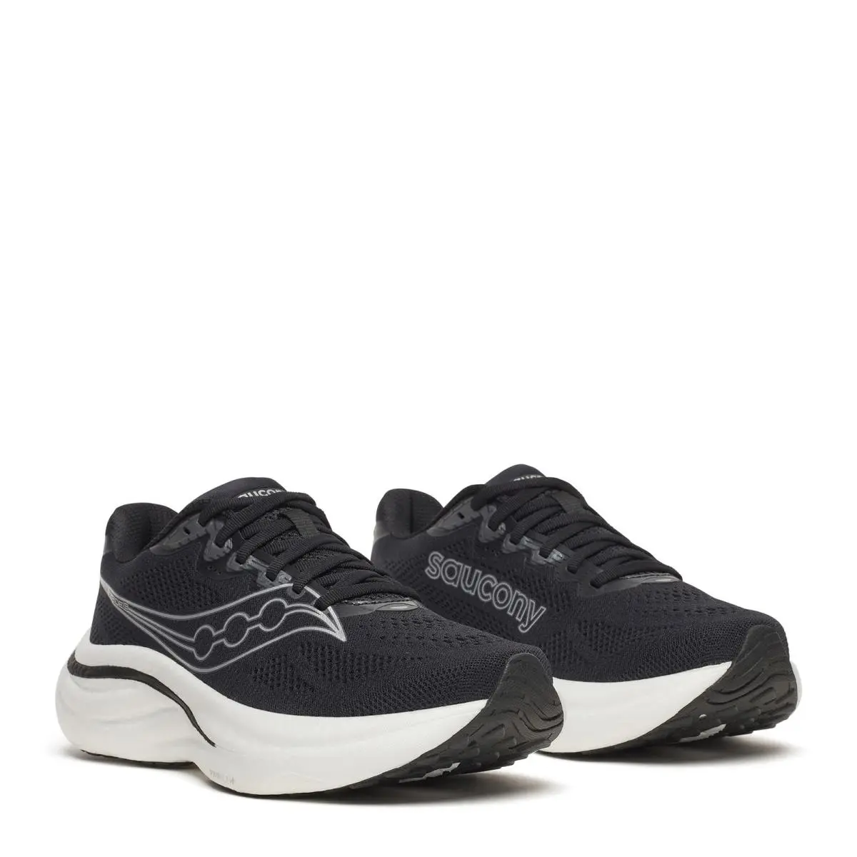 Saucony shoes - Black/Silver 5