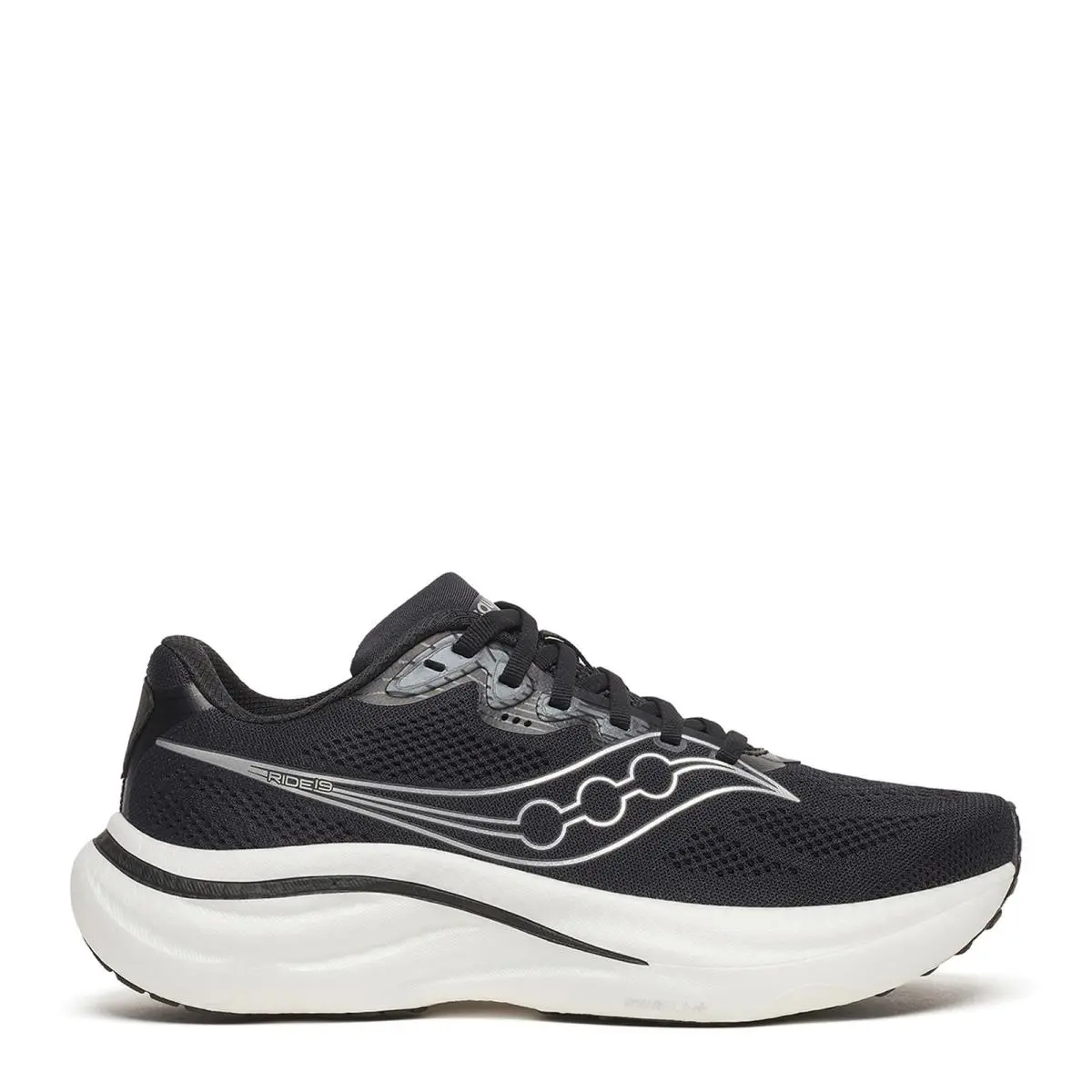 Saucony shoes - Black/Silver 7