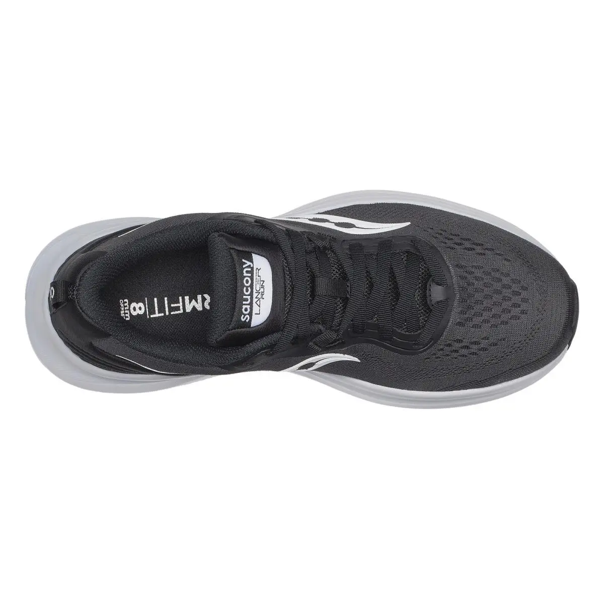 Saucony shoes - Black/White 10