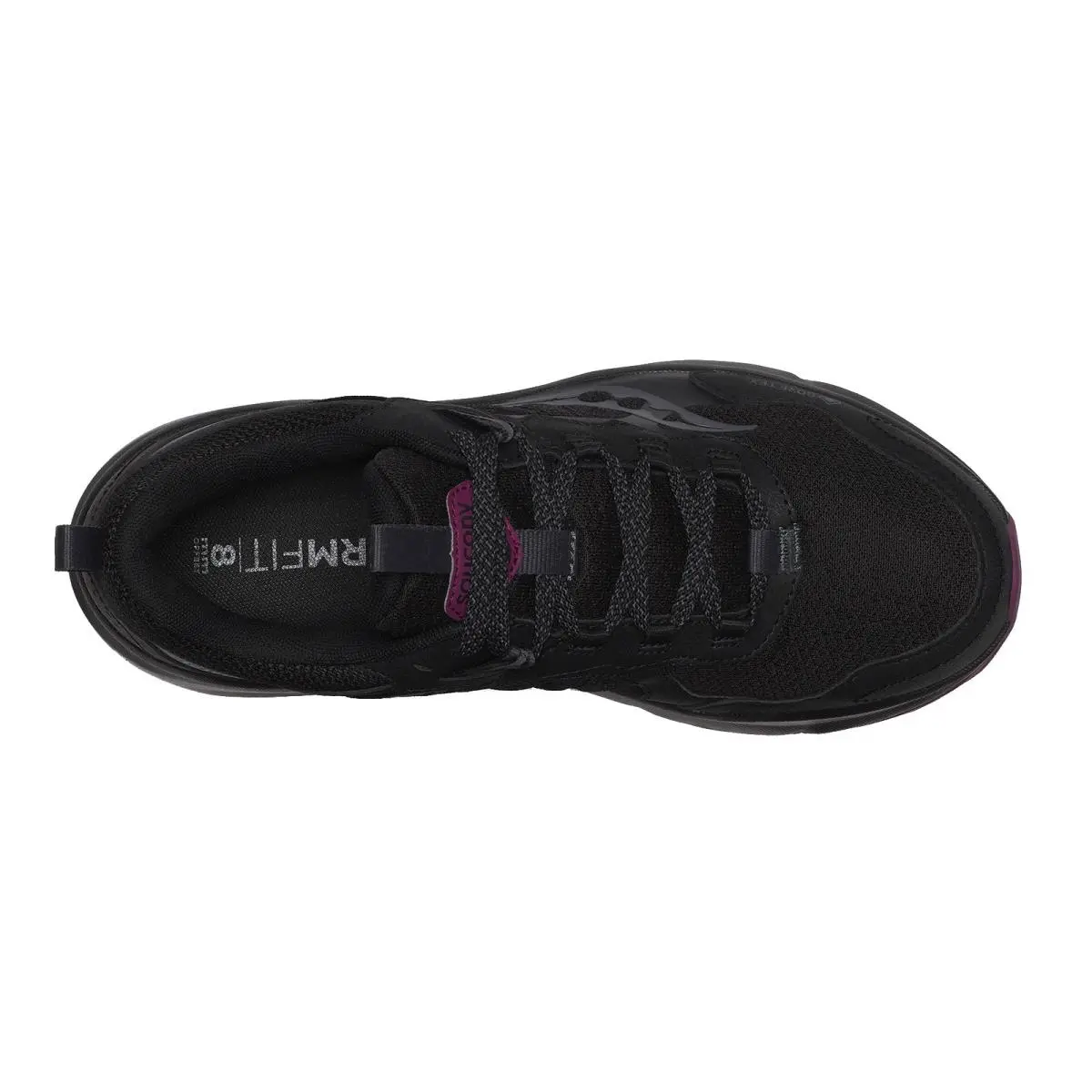 Saucony shoes - Black / Plum 2