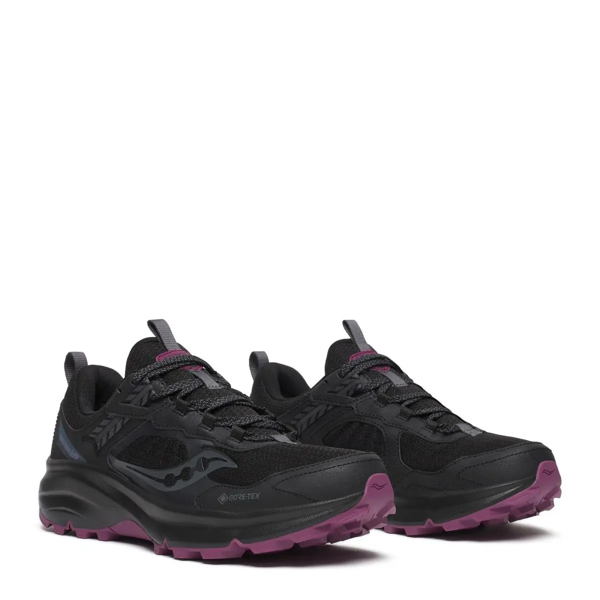 Saucony shoes - Black / Plum 4