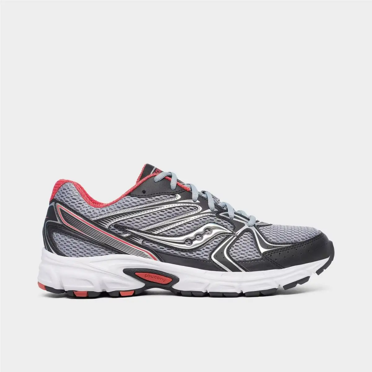 Men`s Saucony Ride Millennium Grey/black/red S7081223 020