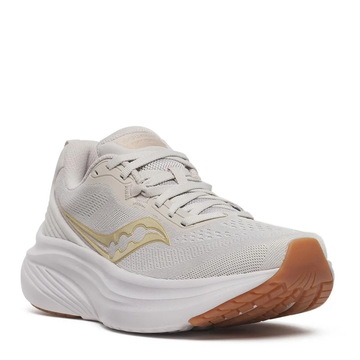 Women`s Saucony Lancer Run Running Shoe S11048-203 Oat/gum Fabric-and-synthetic