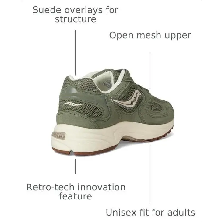 Saucony shoes - S70898-1 - S70898-1 - olive/off white 1