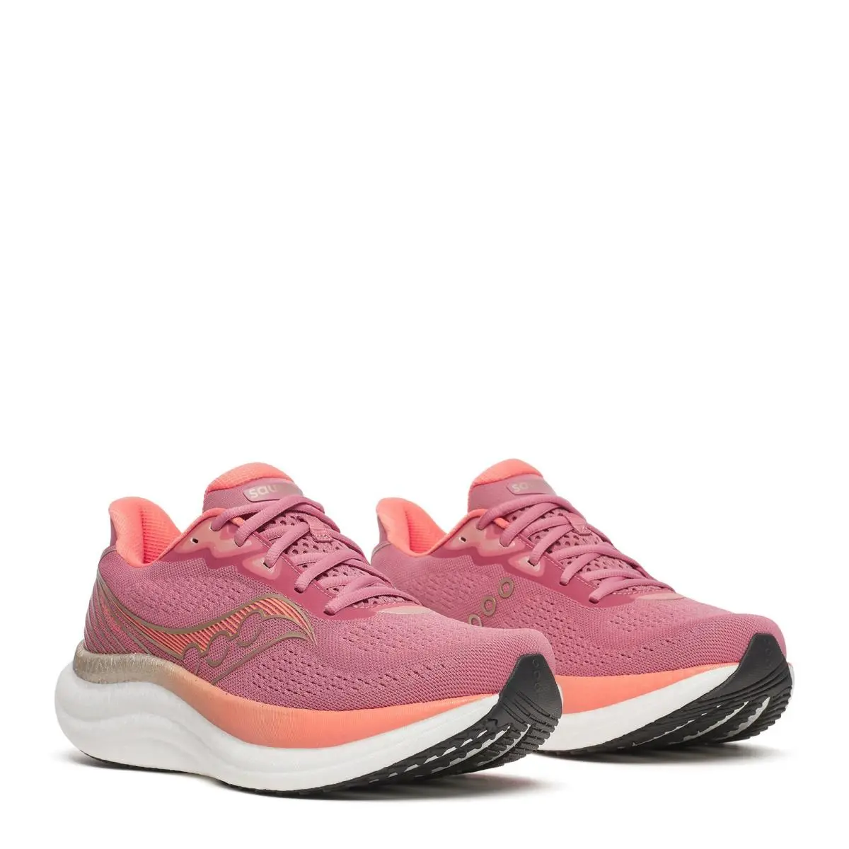 Saucony shoes - Mauve / Black 12