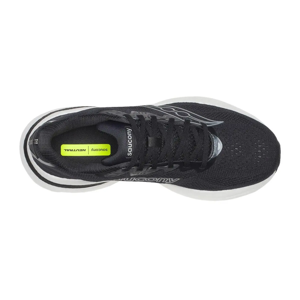 Saucony shoes - Black/Silver 3