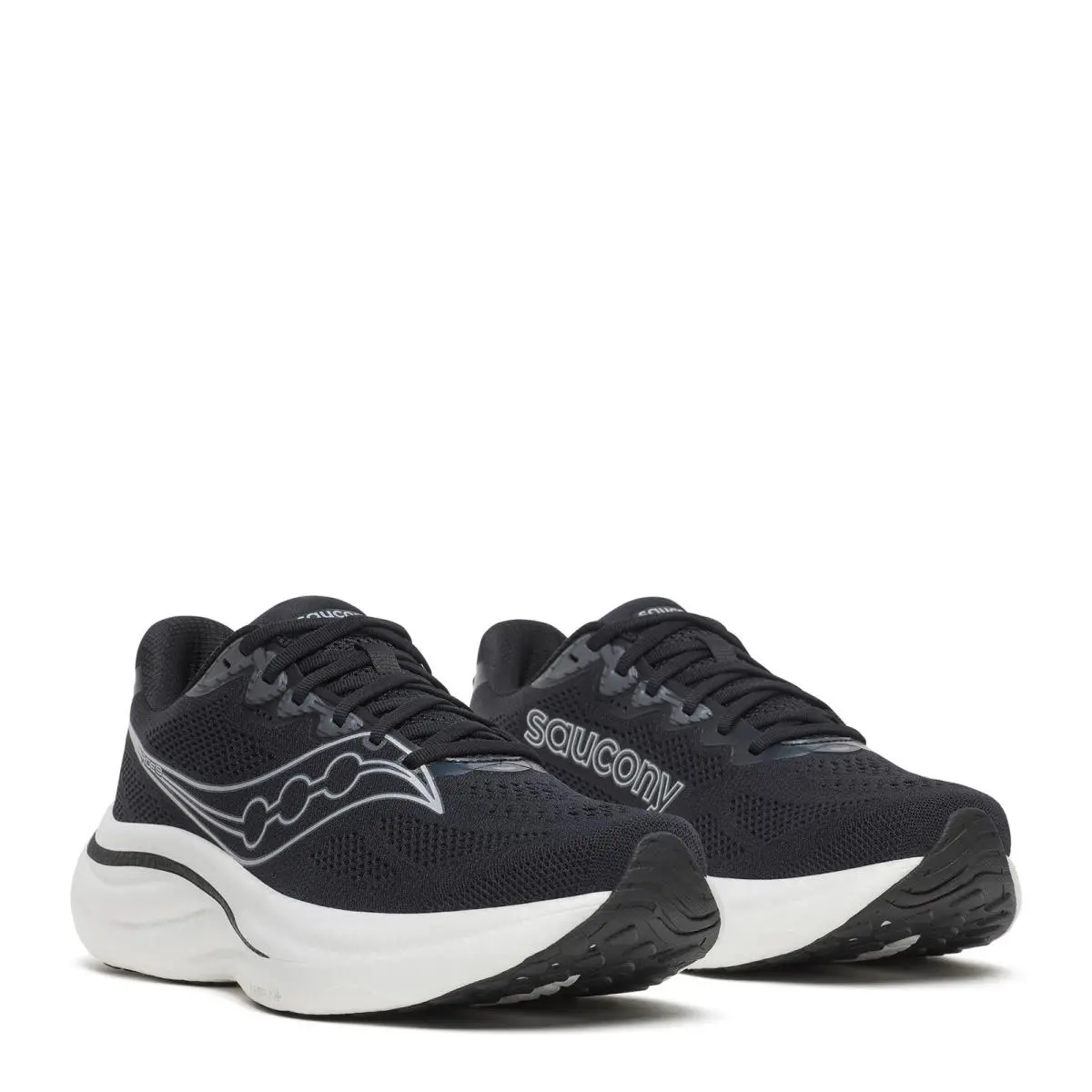 Saucony shoes - Black/Silver 5