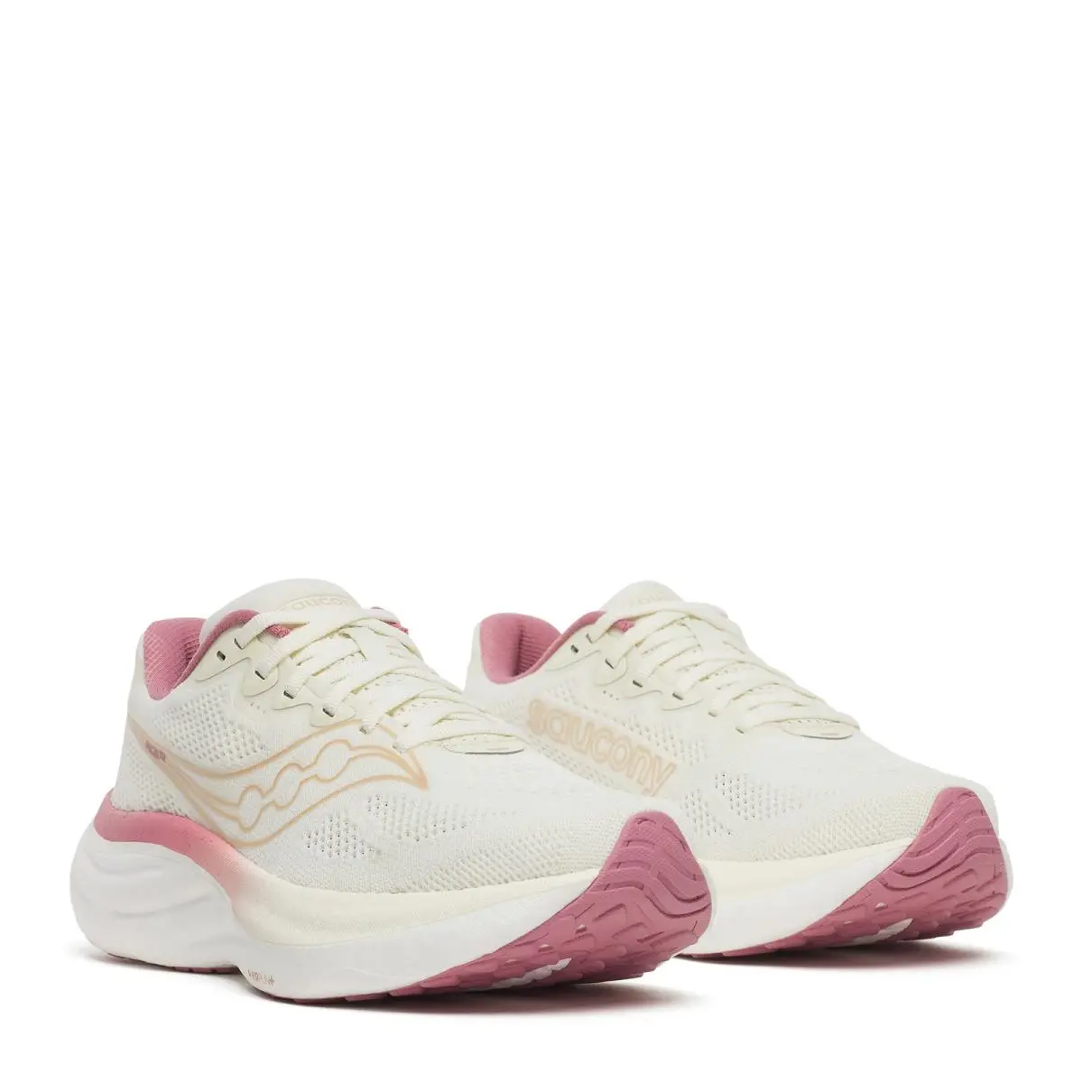 Saucony shoes - Vanilla / Mauve 12