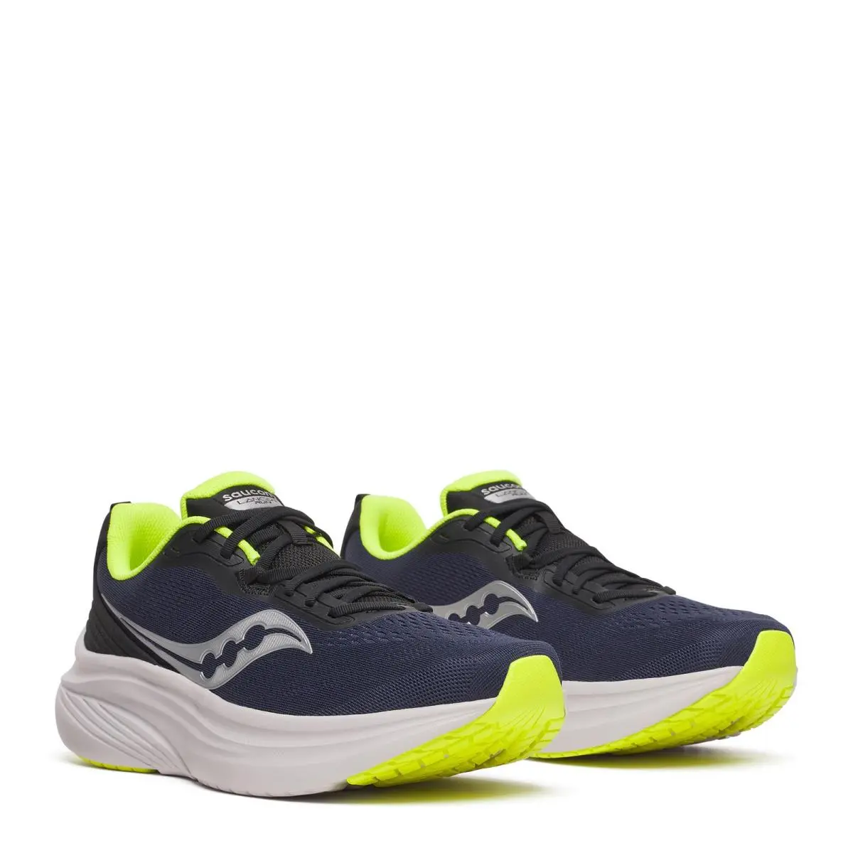 Saucony shoes - Navy / Citron 5