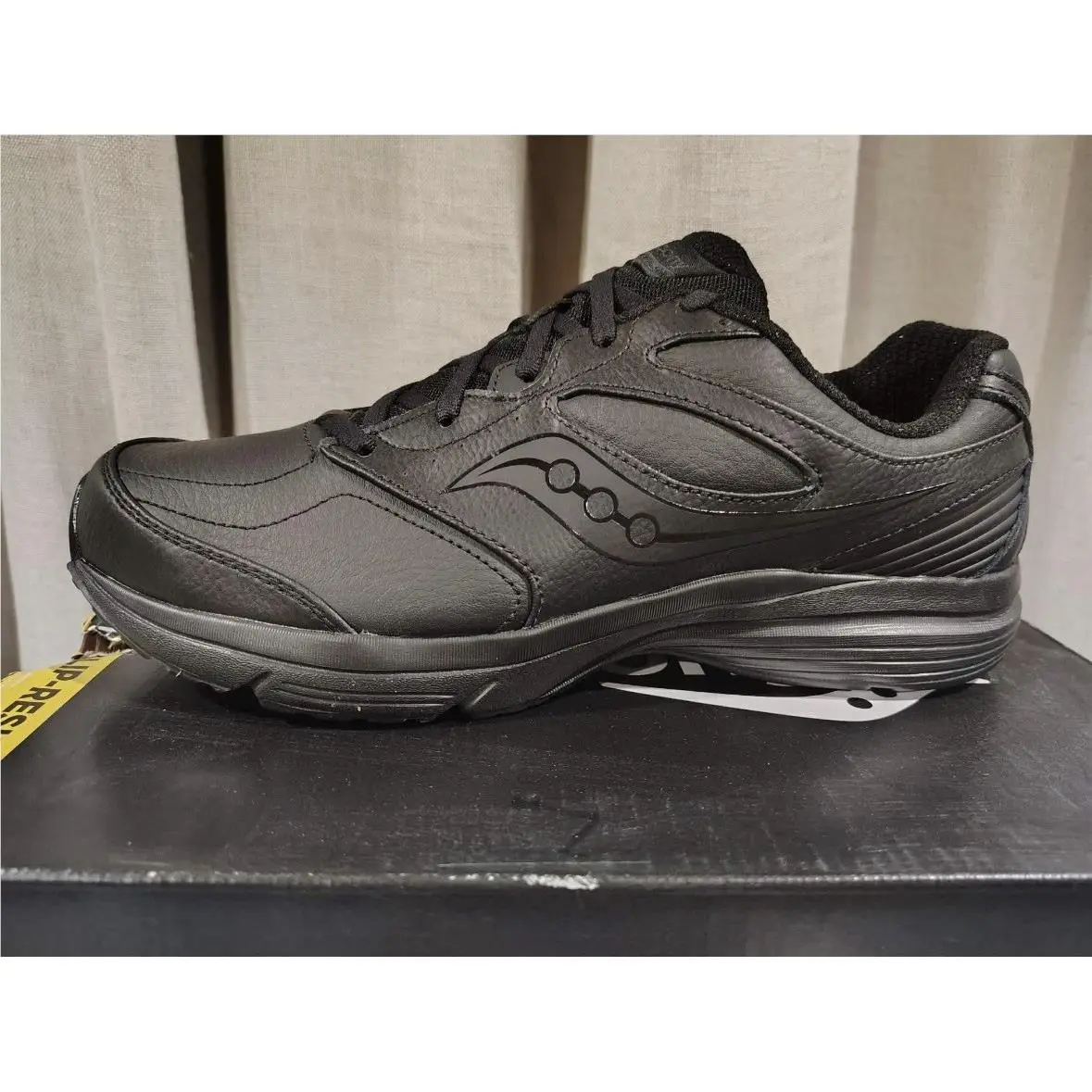 Size 12 Wide Saucony Women`s Integrity Walker 3 Walking Shoe Black
