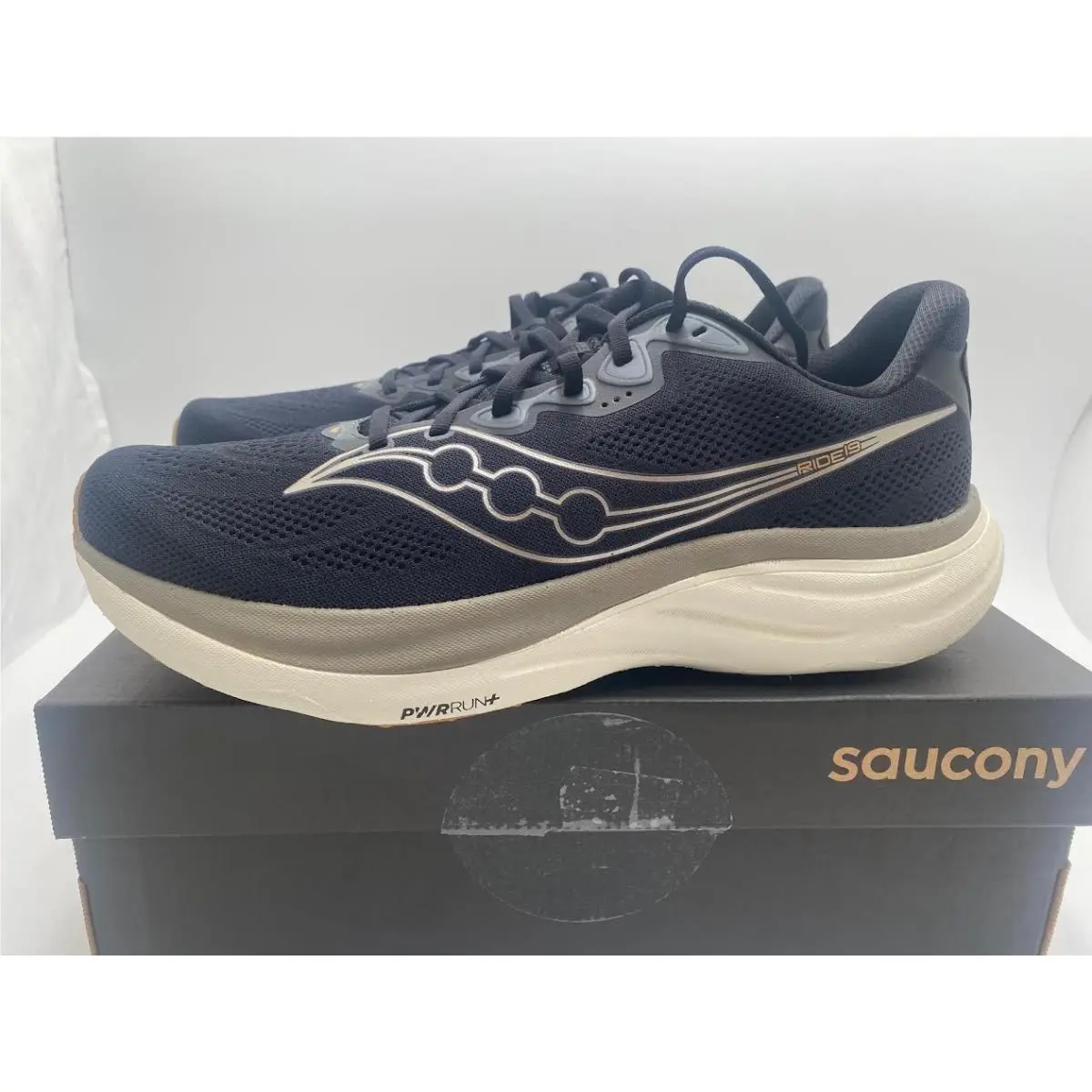 Saucony shoes - Saucony Ride 19 - Ride - S21055-145 - Black (UPC: 737566862215) 3