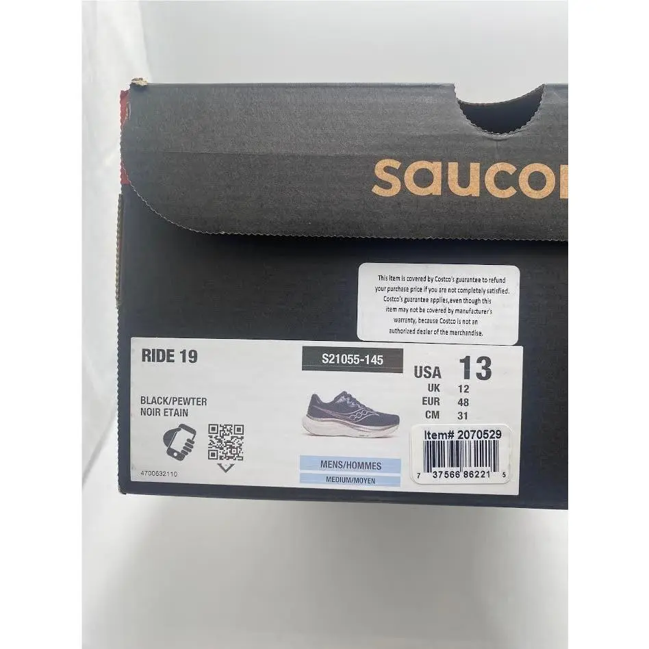 Saucony shoes - Saucony Ride 19 - Ride - S21055-145 - Black (UPC: 737566862215) 5