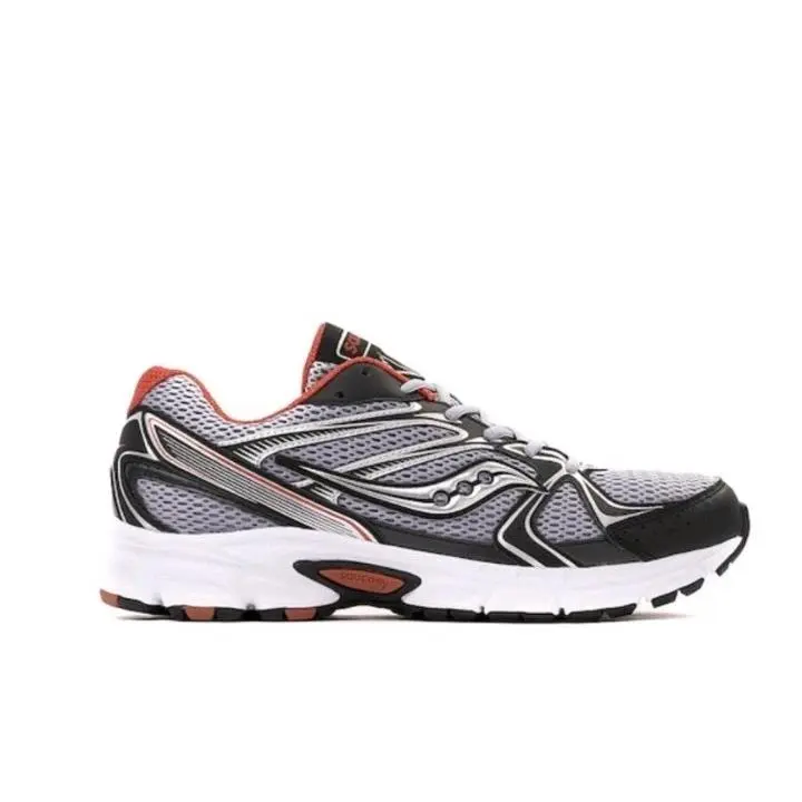 Saucony Ride Millennium S70812-23 Sneakers Men`s 9.5 Gray Black Red Shoes