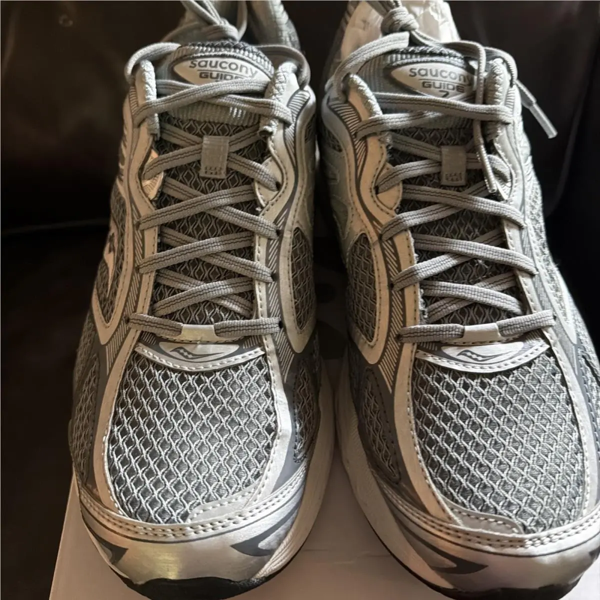 Saucony shoes - S7093612 - S70936-12 - Grey and Silver 1