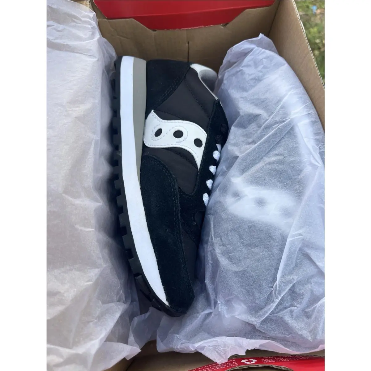 Saucony Boys Youth Black Sneakers 3.5