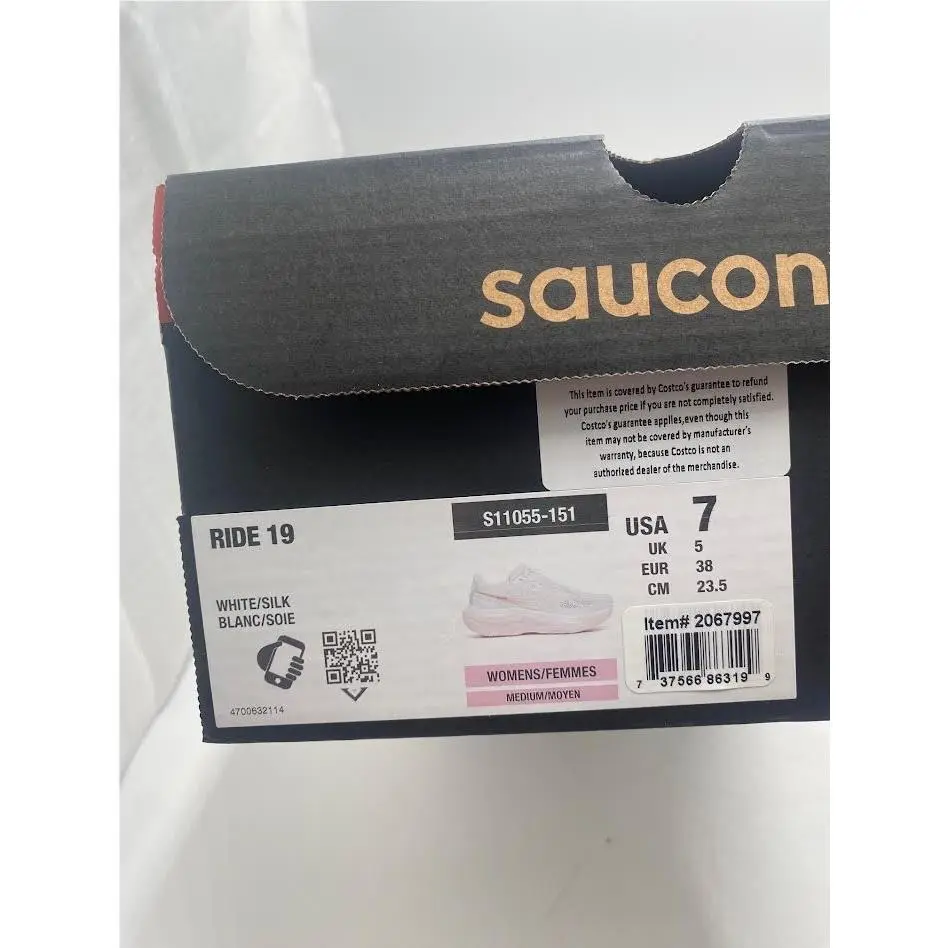 Saucony shoes - Saucony Ride 19 - Ride - S11055-151 - White (UPC: 737566863199) 5