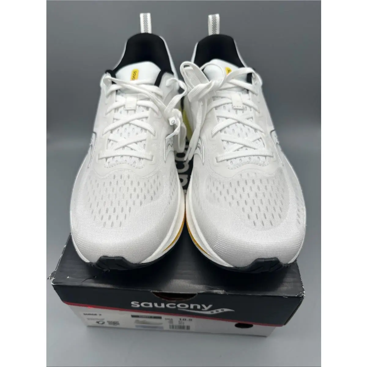 Saucony shoes - Saucony Surge 3 - Surge - S28221 - White/Yellow (UPC: 0195020414651) 6