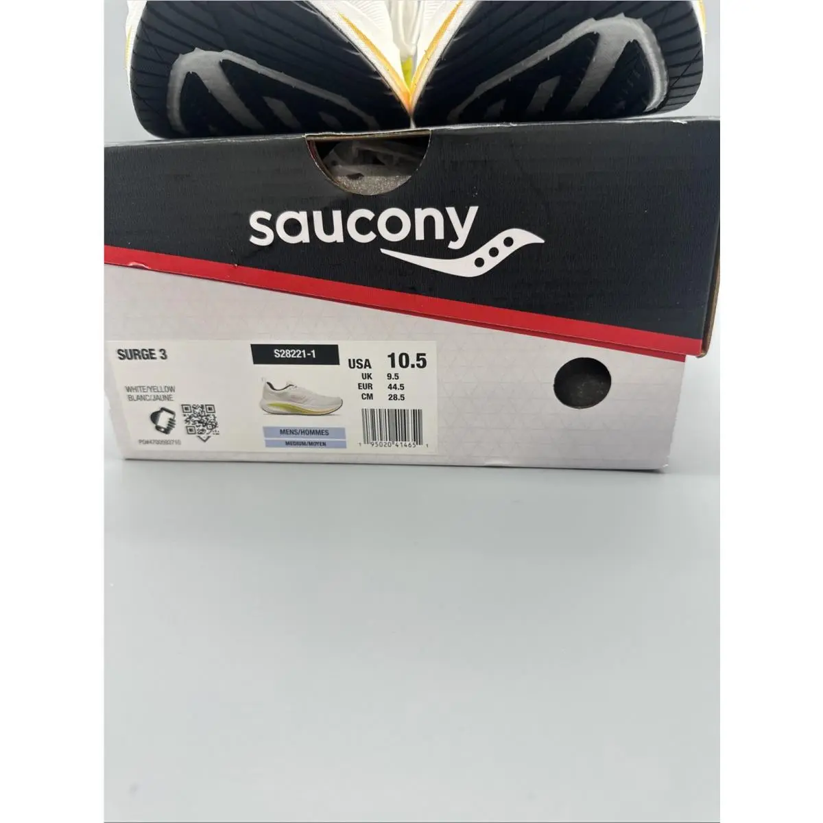 Saucony shoes - Saucony Surge 3 - Surge - S28221 - White/Yellow (UPC: 0195020414651) 7