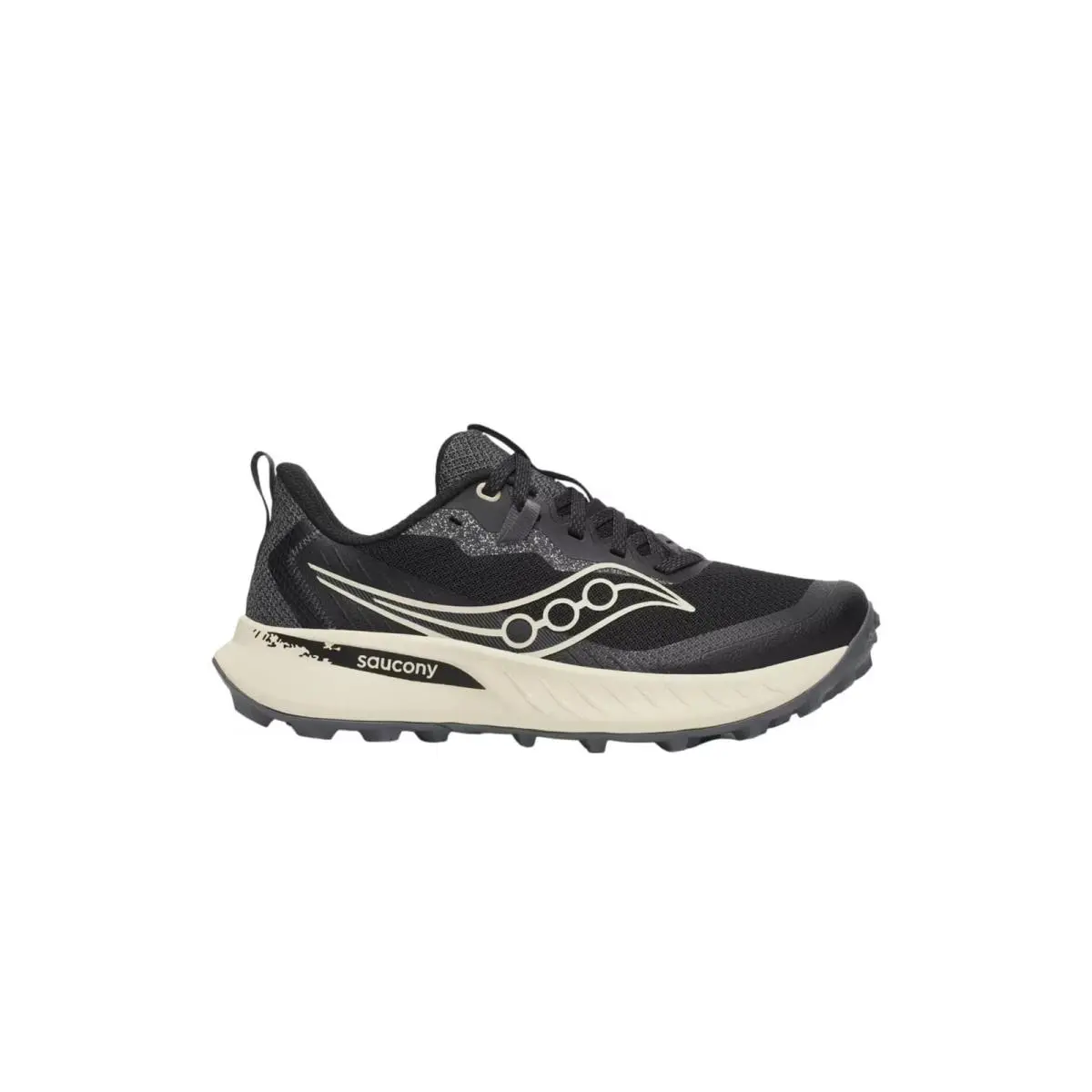 Saucony Peregrine 15 Black / Pearl S10990-100 Women`s Size 9 Medium