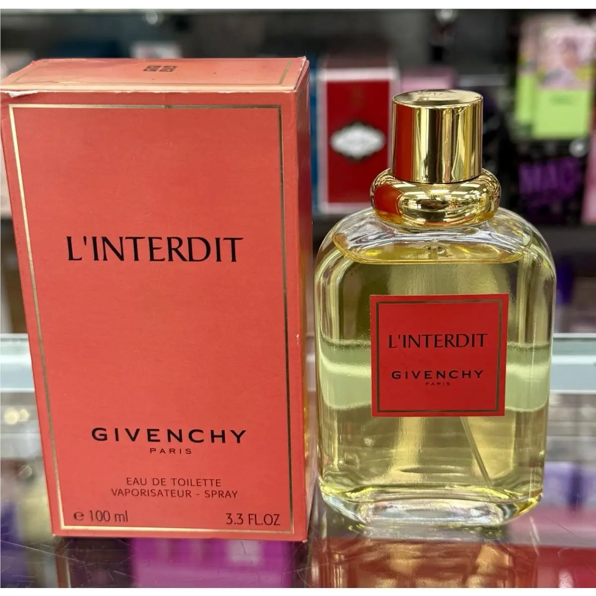 L`interdit By  3.4 oz 100 ml Eau De Toilette Spray Vintage by Givenchy