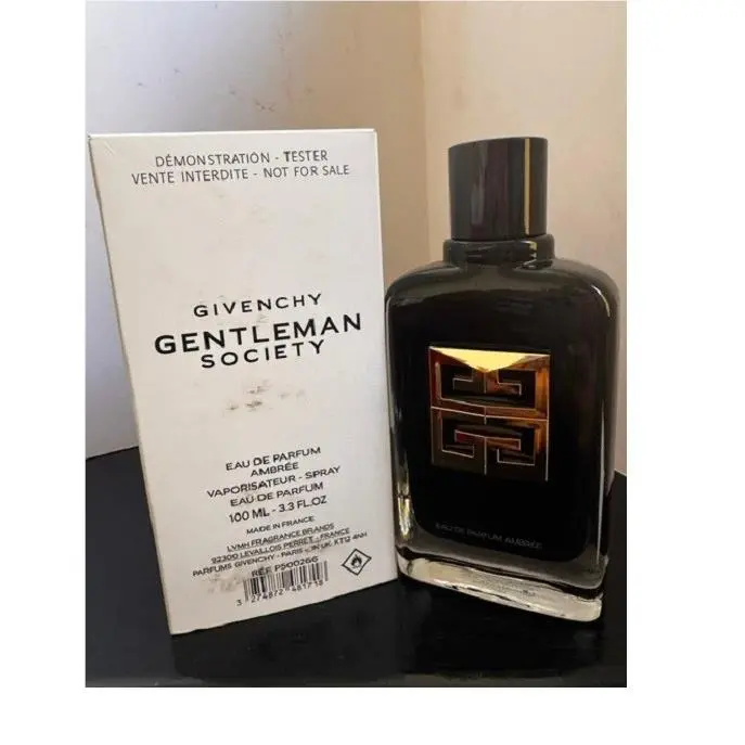 Gentleman Society Ambree By  3.3oz. 100ml Edp White Box with Cap Men by Givenchy