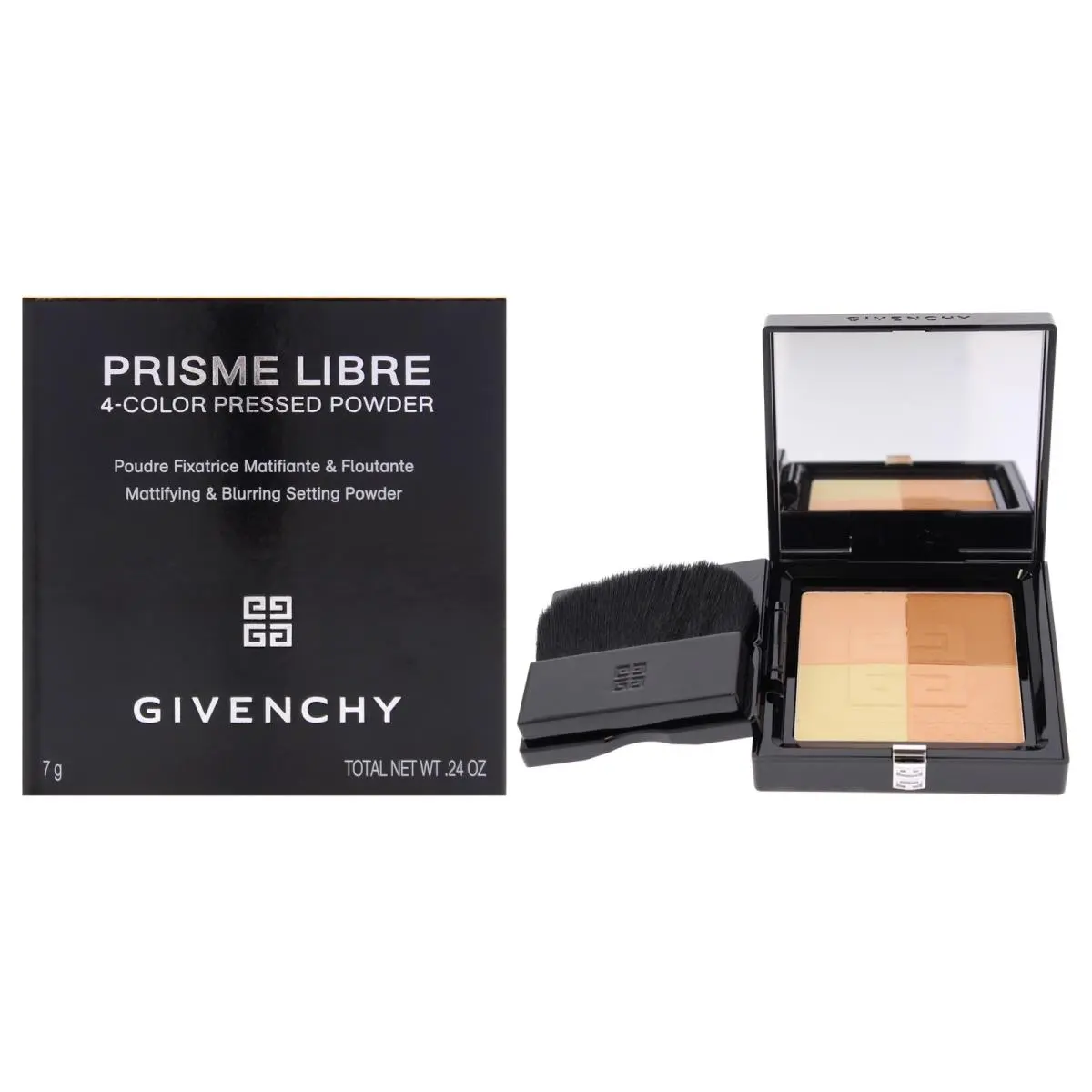 Prisme Libre Pressed Powder - 05 Popeline Mimosa  For Women - 0.24 oz by Givenchy