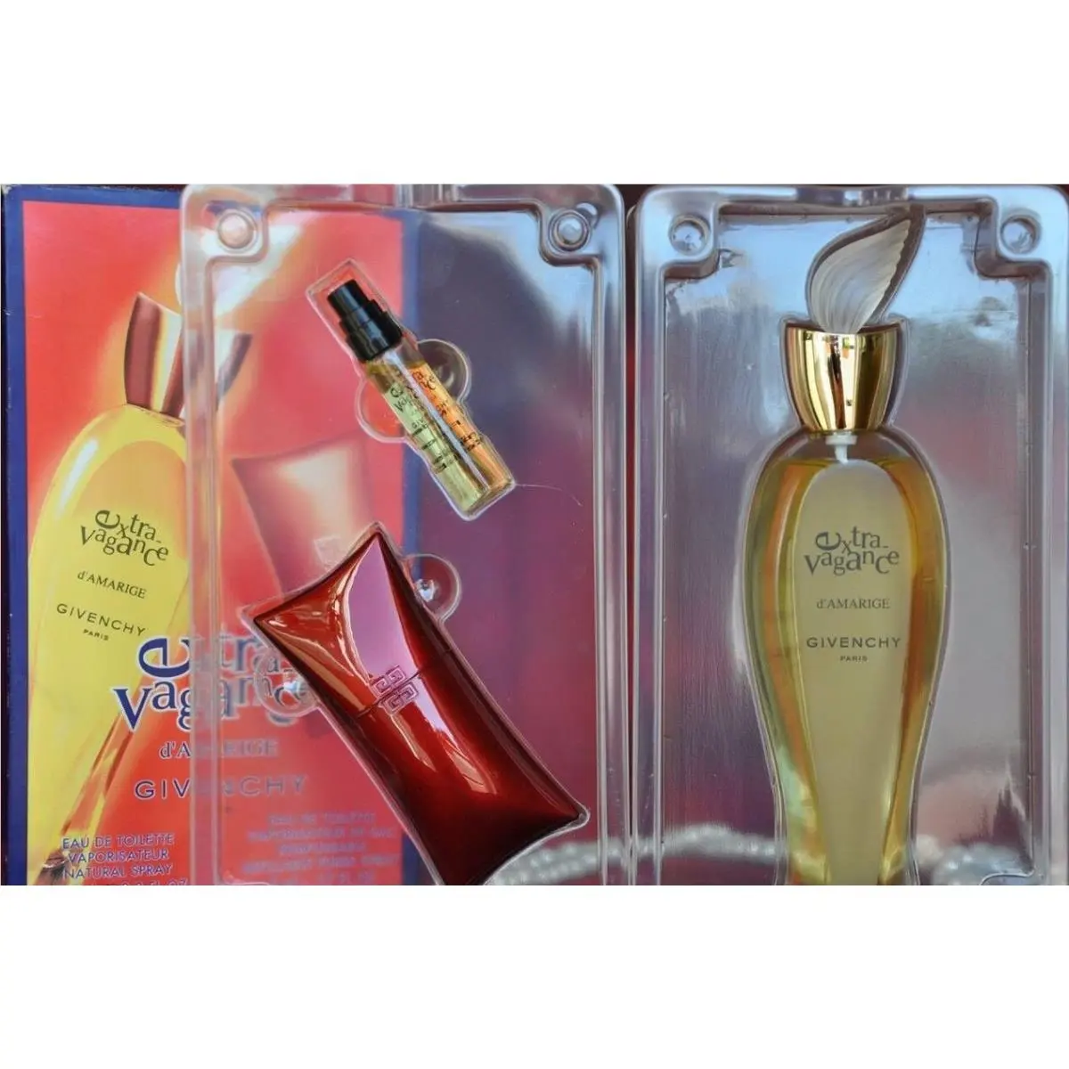 Extravagance D`amarige  Women 3pc Set: 1.7 oz Edt + .17oz Purse Spray by Givenchy