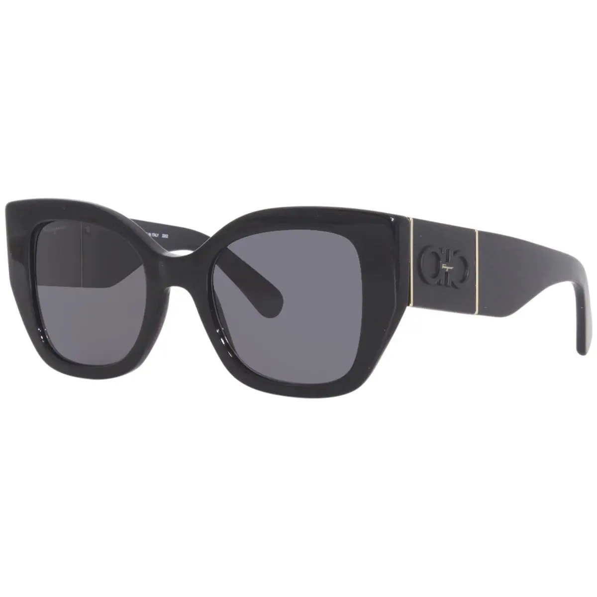 SF1045S 001 Sunglasses Women`s Black/grey 51mm by Salvatore Ferragamo