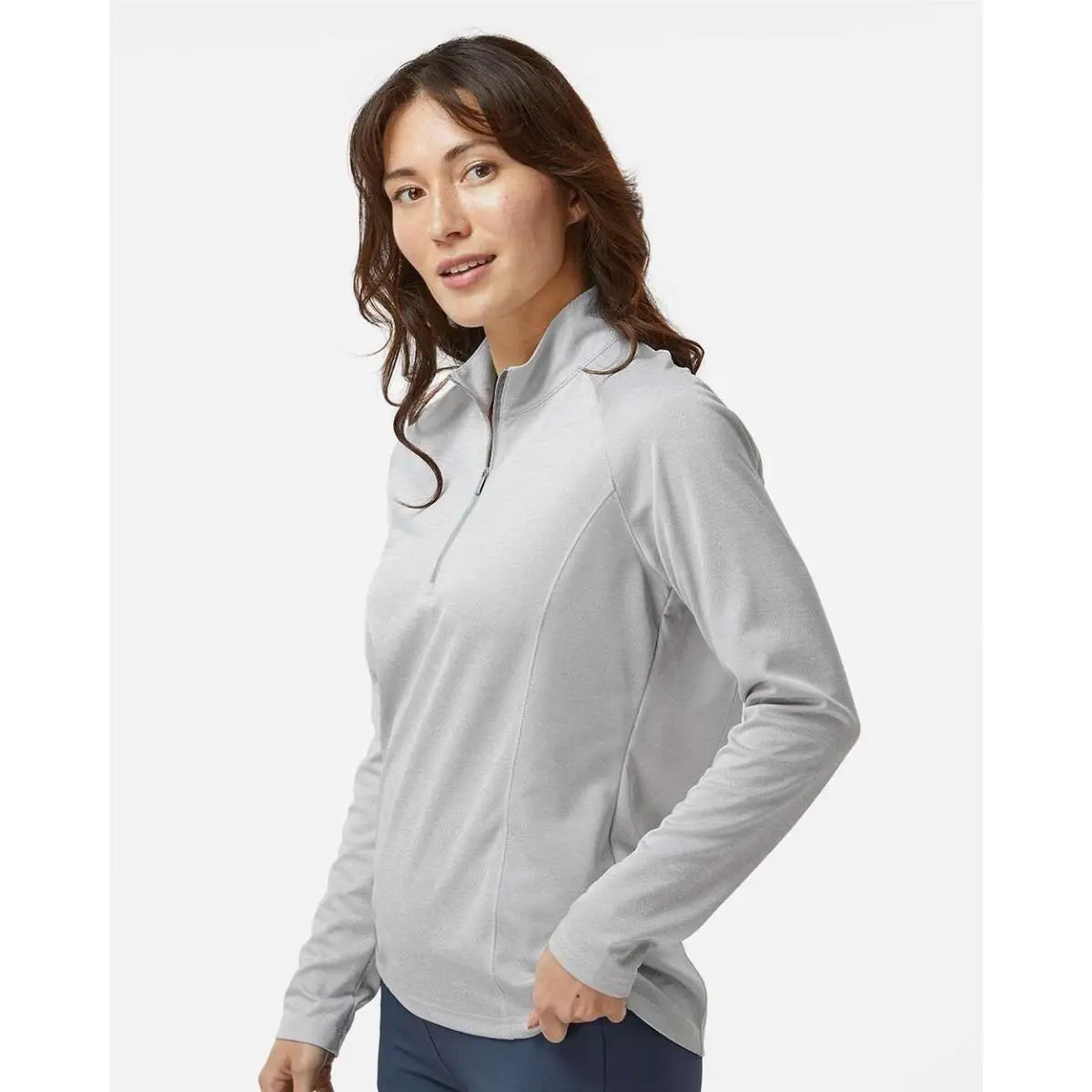 Adidas clothing - Black, Grey, Navy, Zip Pullover: Black Melange 0