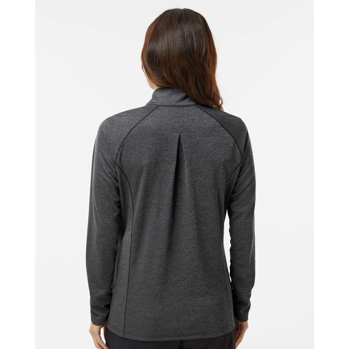 Adidas clothing - Black, Grey, Navy, Zip Pullover: Black Melange 6