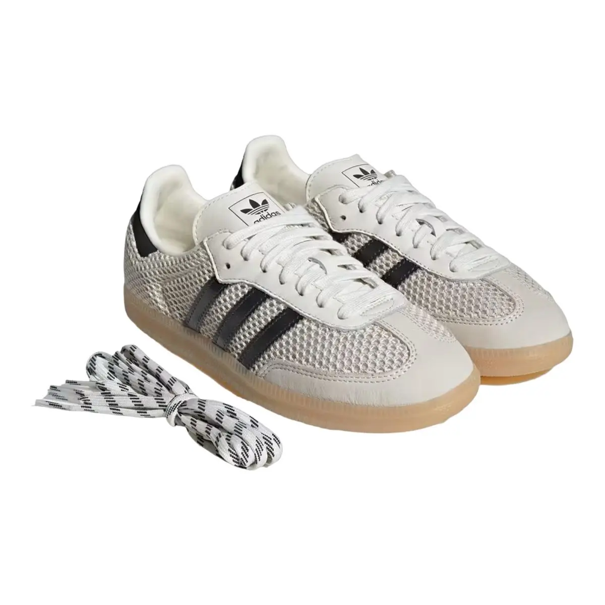 Adidas shoes - Samba Og - Samba - Cream White/Core Black/Sand Strata 71