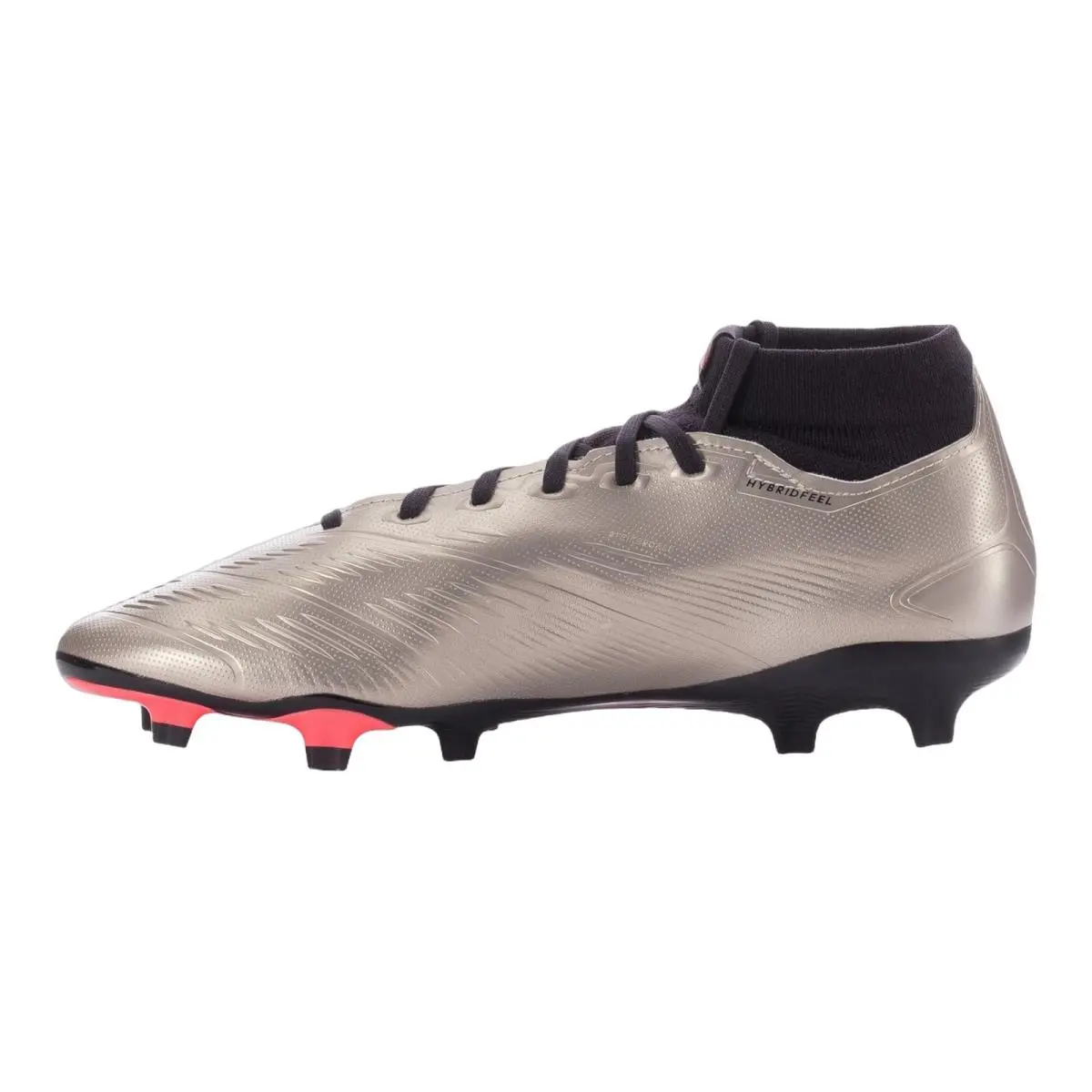 Adidas shoes - Predator League Mid Sock Fg - IF6340 - Platin Met/Aurora Black/Turbo 0
