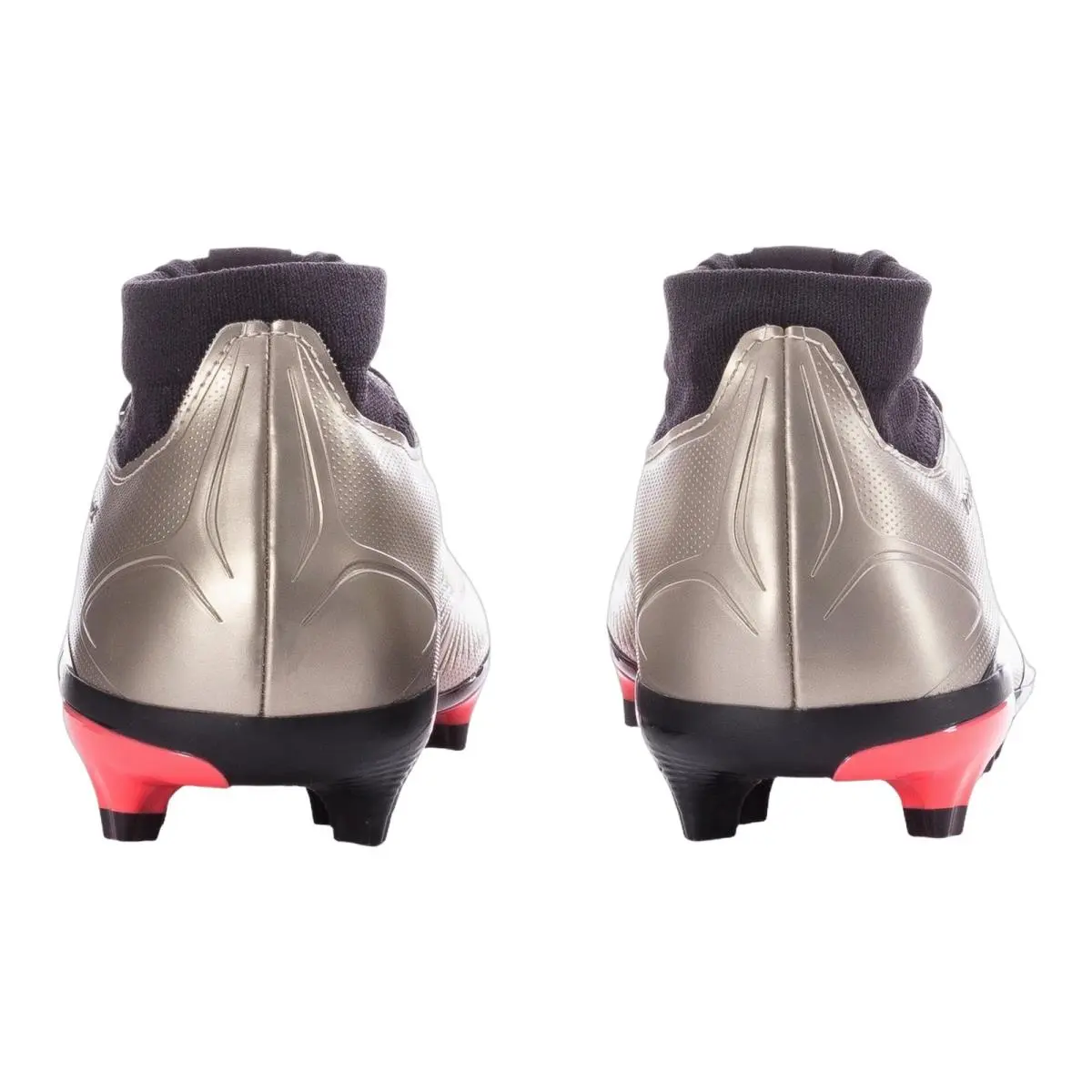 Adidas shoes - Predator League Mid Sock Fg - IF6340 - Platin Met/Aurora Black/Turbo 3