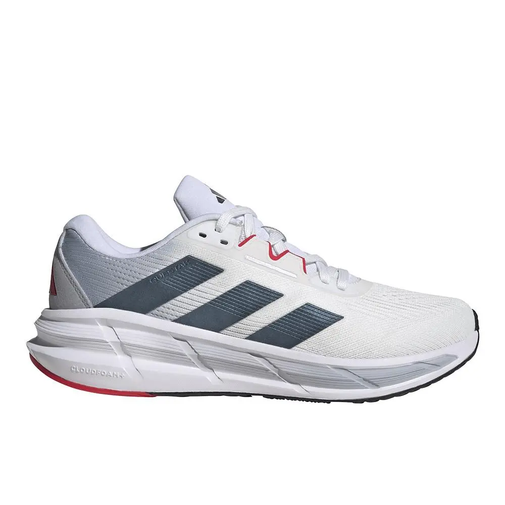 Adidas Questar 3 Running Mens White Sneakers Athletic Shoes JQ5081