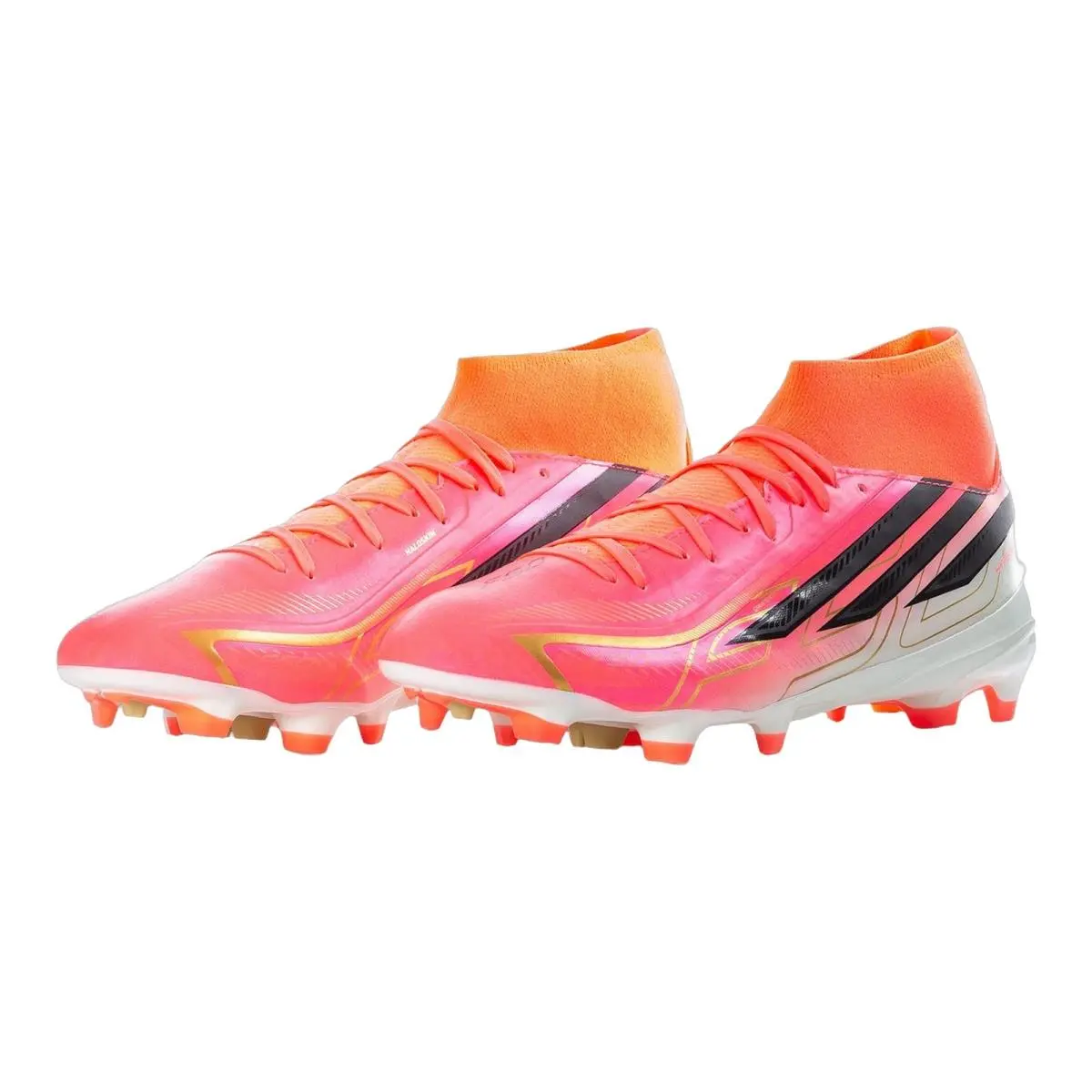 Adidas shoes - ADIDAS F50 League Mid FGxMG - Purple Rush/White/Lucid White/Lucid Lemon 41