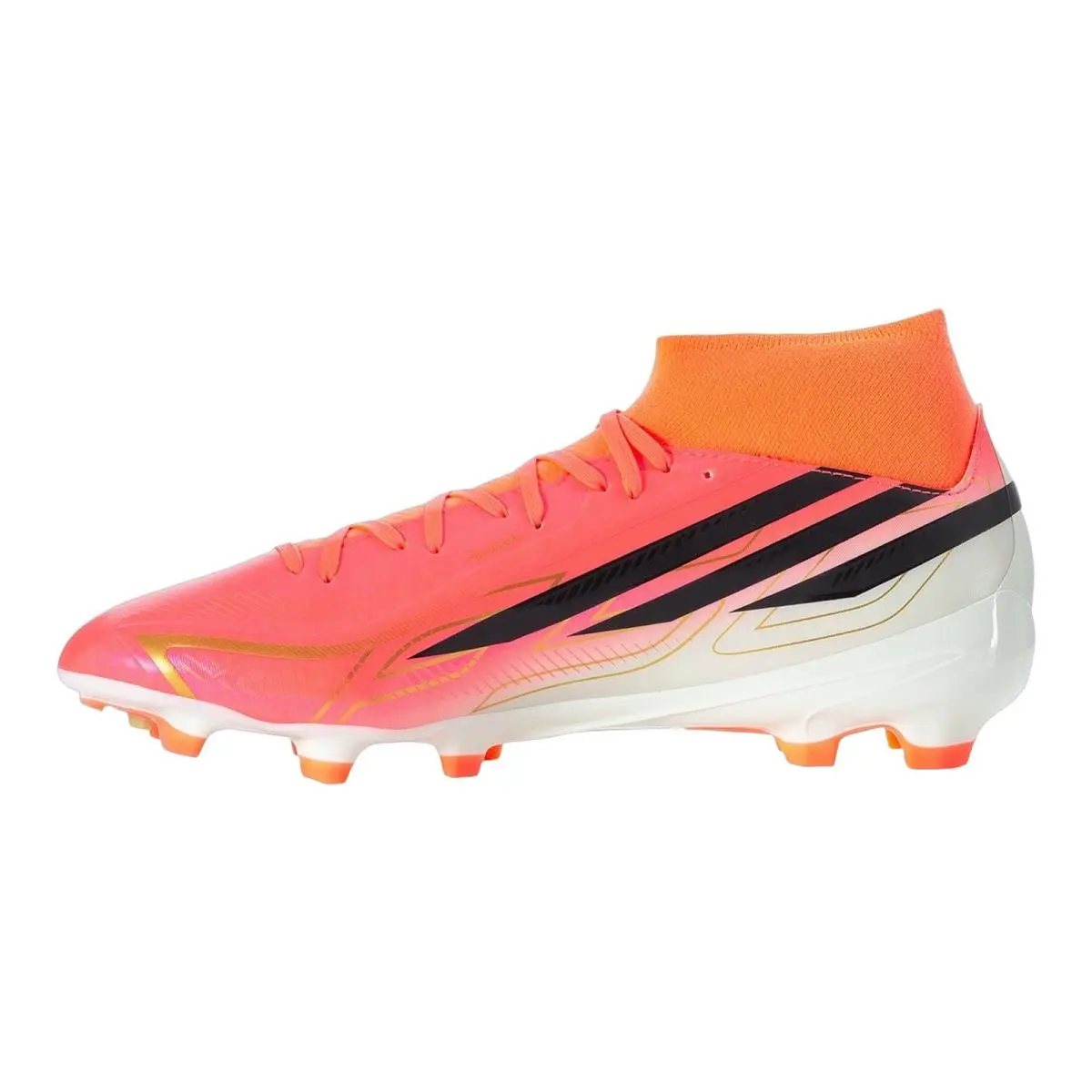 Adidas shoes - ADIDAS F50 League Mid FGxMG - Purple Rush/White/Lucid White/Lucid Lemon 44