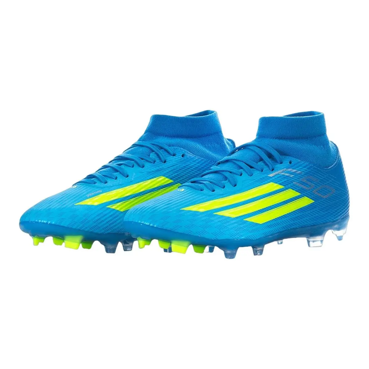 Adidas shoes - ADIDAS F50 League Mid FGxMG - Purple Rush/White/Lucid White/Lucid Lemon 24
