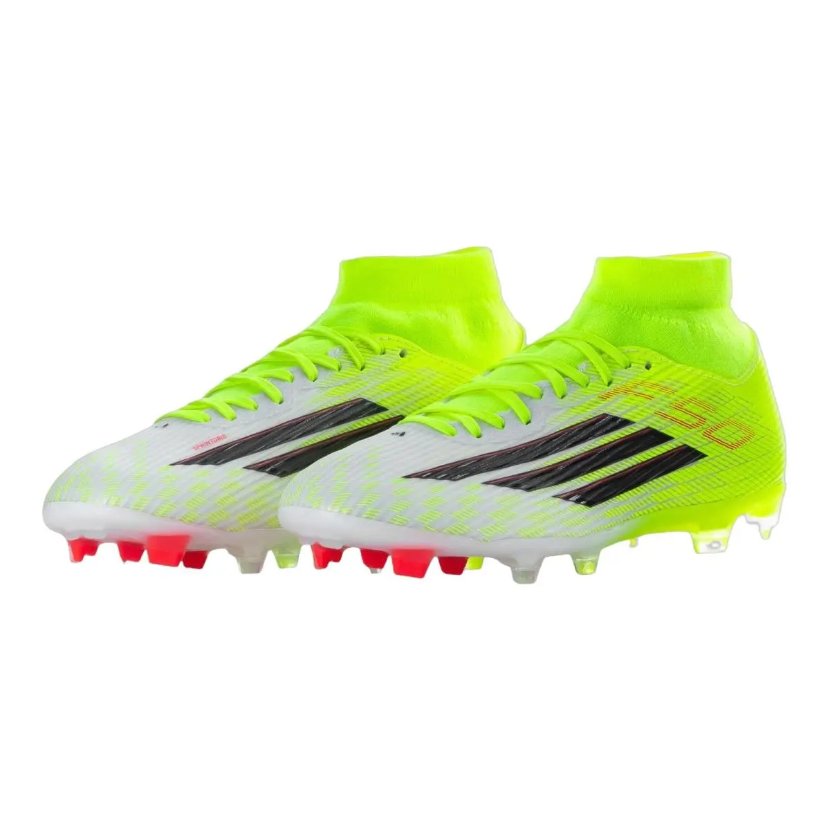 Adidas shoes - ADIDAS F50 League Mid FGxMG - Purple Rush/White/Lucid White/Lucid Lemon 17