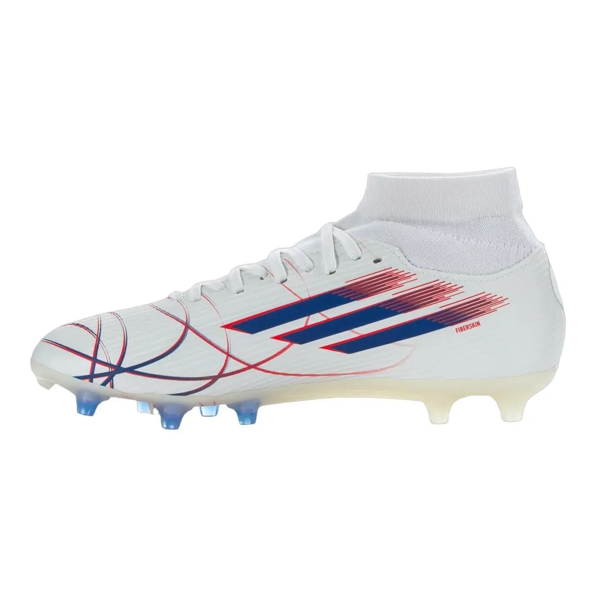 Adidas shoes - ADIDAS F50 League Mid FGxMG - Purple Rush/White/Lucid White/Lucid Lemon 35