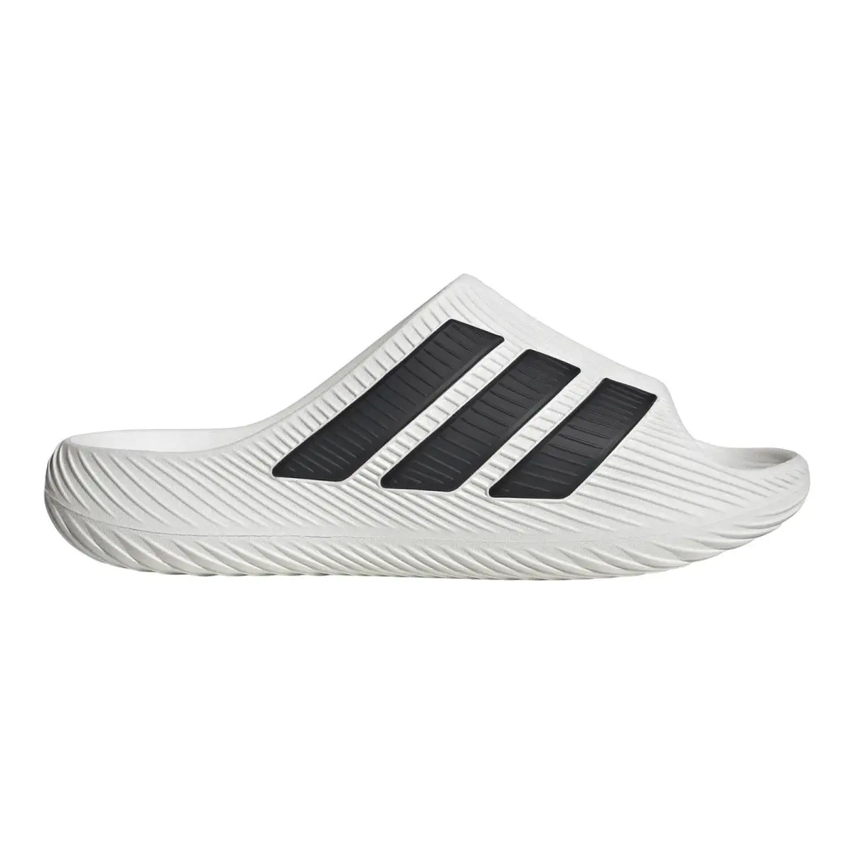Purechill Pool Beach Slides Mens Size 8-14 Core White/Core Black/Core Black by Adidas