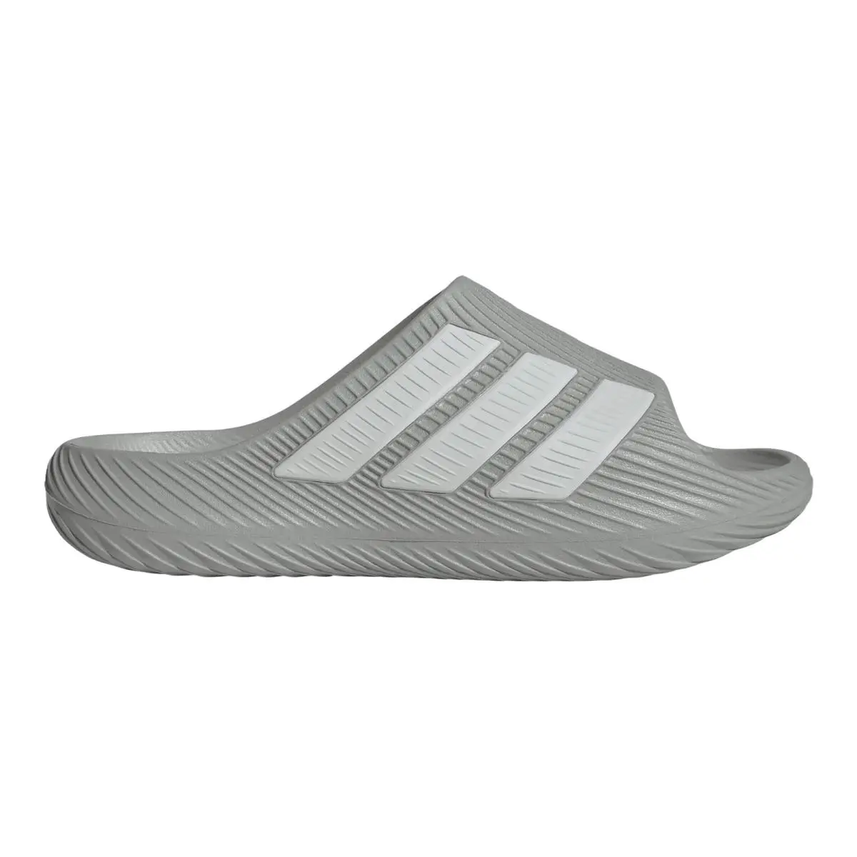 Purechill Pool Beach Slides Mens Size 8-14 Grey Two/Grey One/Grey One by Adidas
