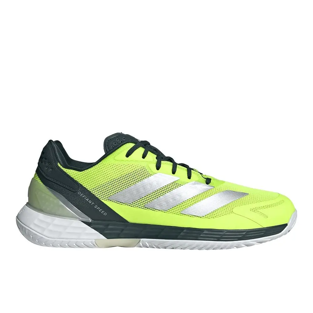 Adidas Defiant Speed 2 Tennis Mens Green Sneakers Athletic Shoes JH5138