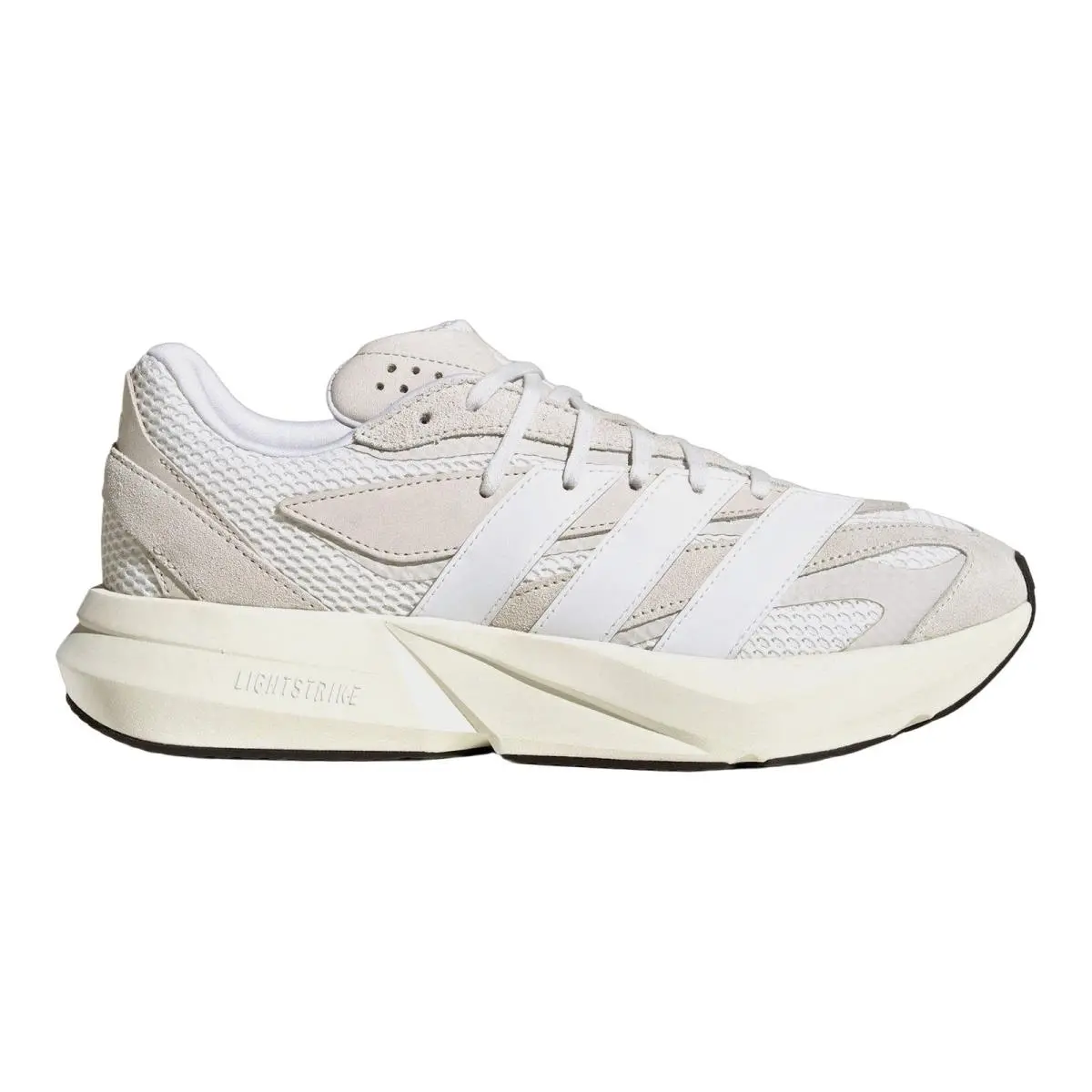 Lightblaze Competition Running Shoes Sneakers Mens Size 8-14 Crystal White/Cloud White/Grey One by Adidas