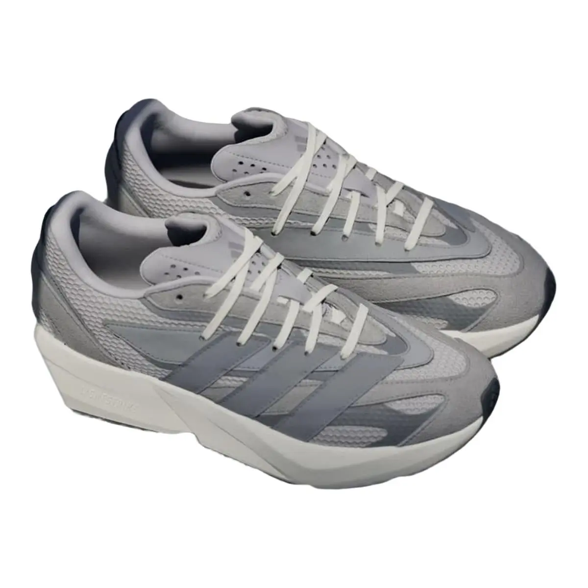 Adidas shoes - ADIDAS Lightblaze - Lightblaze - IH8607 JH6942 JP6321 - Grey Two/Grey Three/Iron Metallic 8