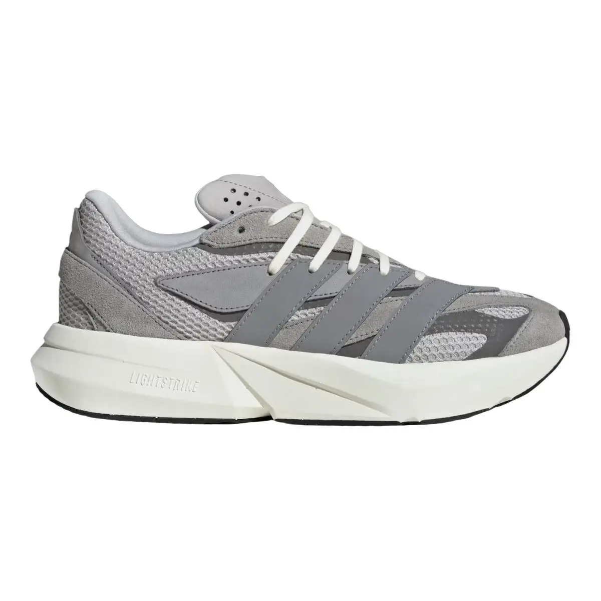 Lightblaze Competition Running Shoes Sneakers Mens Size 8-14 Grey Two/Grey Three/Iron Metallic by Adidas