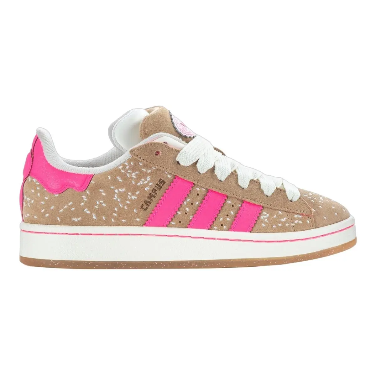 Adidas Campus 00S Women 5-11 Lace Up Shoe Warm Sandstone Lucid Pink Off JQ2103